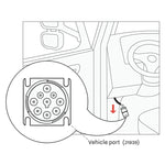 Cavo diagnosi connettore Cummins J1939 9 pin