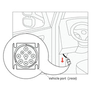 Per cavo diagnosi connettore Cummins J1939 a 9 pin, For Cummins