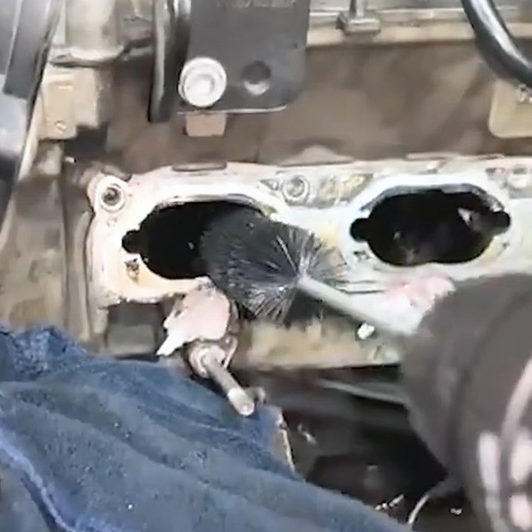 Spazzola per la rimozione del carbonio della valvola di aspirazione del motore dell'auto da 5 pezzi, 5pcs Brush