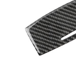 Adesivo decorativo per posacenere con cambio in fibra di carbonio per auto per Infiniti Q50 / Q60, Gear Shift Ashtray