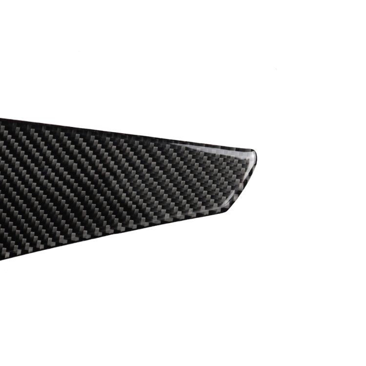 Adesivo decorativo per pannello maniglia interna porta in fibra di carbonio da 4 pezzi per Infiniti Q50, Door Inner Handle Panel (B)
