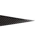 Adesivo decorativo per pannello maniglia interna porta in fibra di carbonio da 4 pezzi per Infiniti Q50, Door Inner Handle Panel (B)