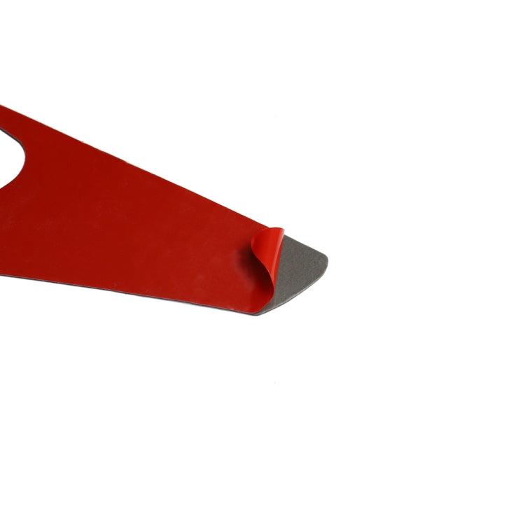 Adesivo decorativo per pannello maniglia interna porta in fibra di carbonio da 4 pezzi per Infiniti Q50, Door Inner Handle Panel (B)