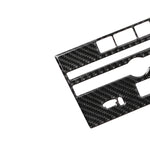 Adesivo decorativo per pannello console CD in fibra di carbonio per auto per Infiniti Q50 / Q60, CD Console Panel  (B)