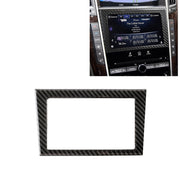 Adesivo decorativo per telaio di navigazione in fibra di carbonio per auto per Infiniti Q50 / Q60, Navigation Frame
