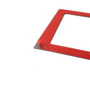 Adesivo decorativo per telaio di navigazione in fibra di carbonio per auto per Infiniti Q50 / Q60, Navigation Frame