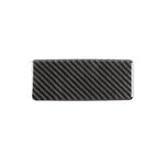 Adesivo decorativo per pannello posacenere per sedile posteriore in fibra di carbonio per auto per Infiniti Q50 / Q60, Rear Seat Ashtray Panel