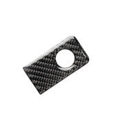 Adesivo decorativo per scatola portaoggetti per sedile passeggero anteriore in fibra di carbonio per auto per Infiniti Q50 / Q60, guida a sinistra, Front Passenger Seat Storage Box