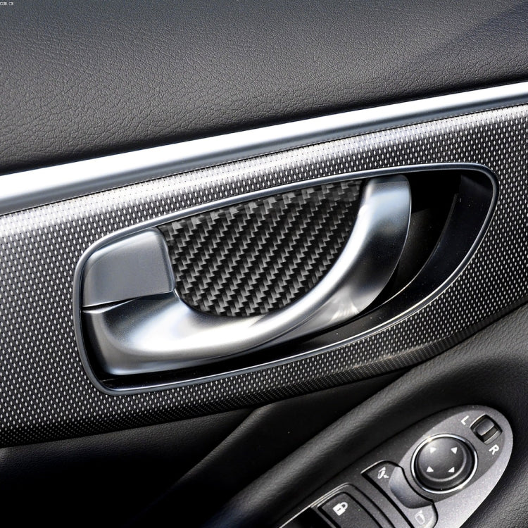 Adesivo decorativo maniglia interna porta Infiniti Q50 Q60