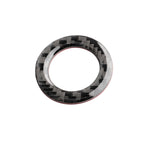 Adesivo decorativo per avvio con un solo pulsante in fibra di carbonio per auto per Infiniti Q50 / Q60, One-button Start