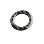 Adesivo decorativo per avvio con un solo pulsante in fibra di carbonio per auto per Infiniti Q50 / Q60, One-button Start