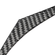 Adesivo decorativo per cruscotto lato destro in fibra di carbonio per auto per Infiniti Q50 / Q60, guida a sinistra, Right Side of the Dashboard