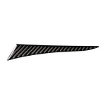 Adesivo decorativo per cruscotto lato sinistro in fibra di carbonio per auto per Infiniti Q50 / Q60, guida a sinistra, Left Side of the Dashboard