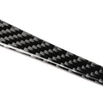 Adesivo decorativo per cruscotto lato sinistro in fibra di carbonio per auto per Infiniti Q50 / Q60, guida a sinistra, Left Side of the Dashboard