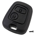 2 coperture per chiave telecomando auto 307 bocca per PSA Peugeot Citroen, For PSA Peugeot Citroen