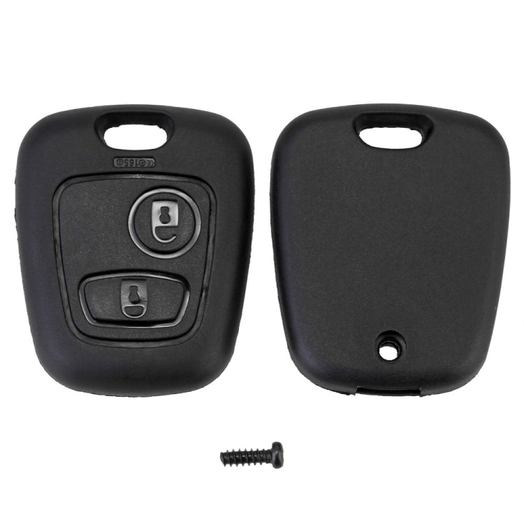2 coperture per chiave telecomando auto 307 bocca per PSA Peugeot Citroen, For PSA Peugeot Citroen