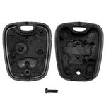 2 coperture per chiave telecomando auto 307 bocca per PSA Peugeot Citroen, For PSA Peugeot Citroen