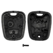 2 coperture per chiave telecomando auto 307 bocca per PSA Peugeot Citroen, For PSA Peugeot Citroen