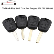 2 coperture per chiave telecomando auto 307 bocca per PSA Peugeot Citroen, For PSA Peugeot Citroen