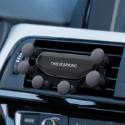 Staffa per supporto per telefono cellulare a gravità a sei artigli con presa d'aria per auto, Six-claw Phone Holder(Black), Six-claw Phone Holder(Red), Six-claw Phone Holder(Silver)