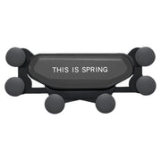 Staffa per supporto per telefono cellulare a gravità a sei artigli con presa d'aria per auto, Six-claw Phone Holder(Black), Six-claw Phone Holder(Red), Six-claw Phone Holder(Silver)