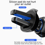 Supporto auto a gravità per smartphone con sei artigli