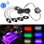 Lampada decorativa per illuminazione colorata 4 in 1 per auto universale Controllo APP RGB Telaio Atmosfera Luci, Car APP Control Atmosphere Lights