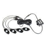 Lampada decorativa per illuminazione colorata 4 in 1 per auto universale Controllo APP RGB Telaio Atmosfera Luci, Car APP Control Atmosphere Lights