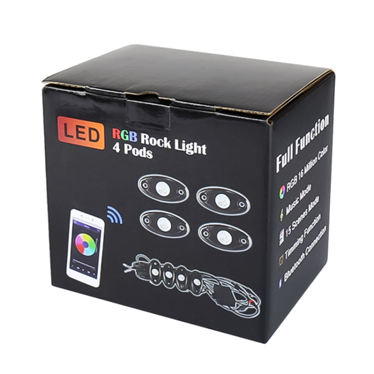 Lampada decorativa per illuminazione colorata 4 in 1 per auto universale Controllo APP RGB Telaio Atmosfera Luci, Car APP Control Atmosphere Lights