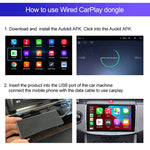 Adattatore Carplay Bluetooth wireless USB per smartphone