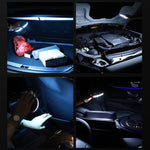 Lampada da lettura ovale per auto DC 5V / 2.2W, Oval