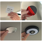 Lampada da lettura rotonda per auto DC 5V 2W