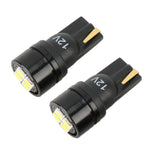 2 Pz Lampadine T10 12V 1,8W 6000K 4 LED SMD 3030