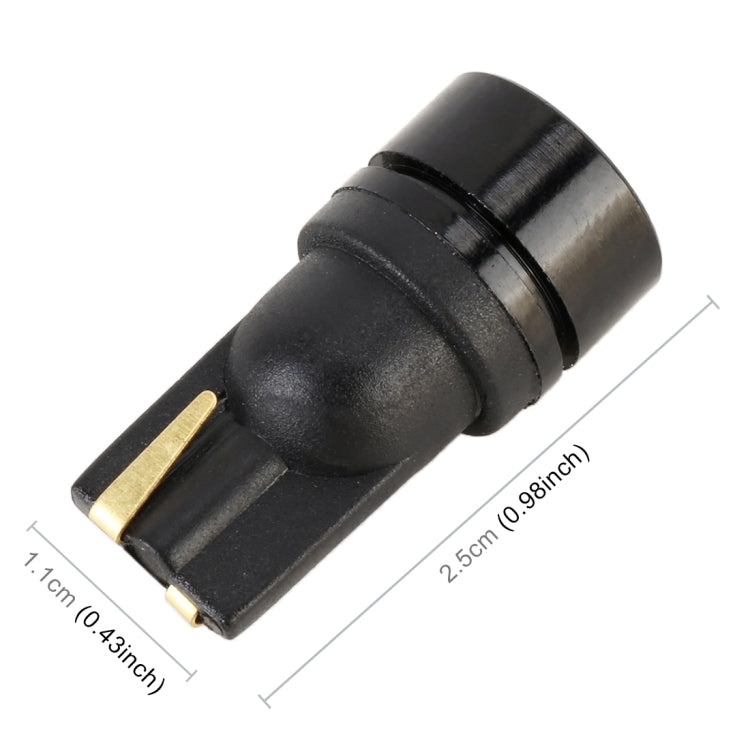 2 Pz Lampadine T10 12V 1,8W 6000K 4 LED SMD 3030