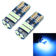 2 PZ T10 DC12 / 1W 9LED SMD-3030 Luce di ingombro per auto, 9LEDs (Ice Blue Light), 9LEDs (Blue Light), 9LEDs (Pink Light), 9LEDs (White Light), 9LEDs (Yellow Light)