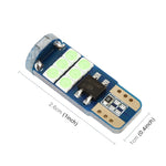 2 Pz Lampadine T10 12V 9 LED SMD-3030 per Auto