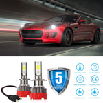 2 PZ EV18 H7 DC9-30V 20W 6000K 2500LM Lampade per fari LED per auto, EV18-H7