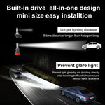 2 PZ EV18 H7 DC9-30V 20W 6000K 2500LM Lampade per fari LED per auto, EV18-H7