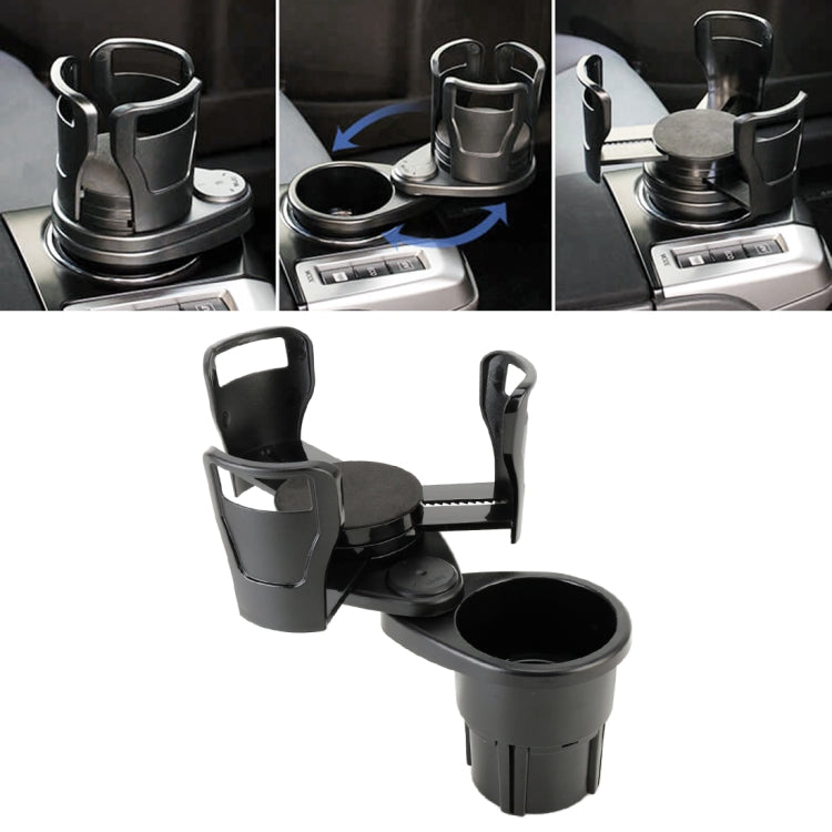 Portabevande universale per auto in plastica nero