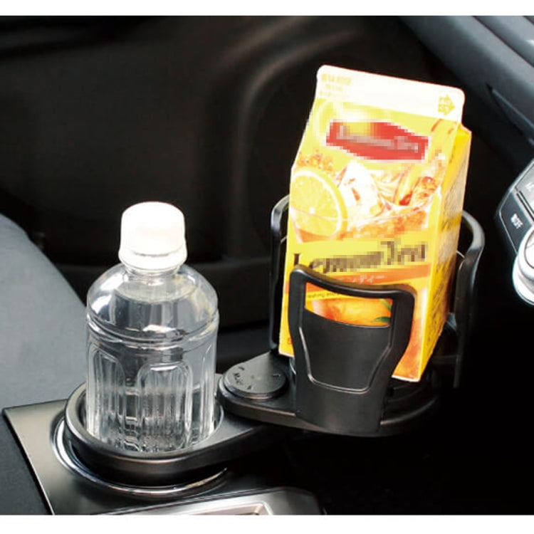 Portabevande universale per auto in plastica nero