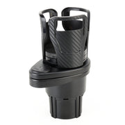 Portabevande multifunzionale per portabicchieri con struttura in fibra di carbonio universale per auto, Carbon Fiber Texture