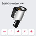 Adattatore caricabatterie auto 3 USB 80W HY101