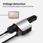 Adattatore caricabatterie auto 3 USB 80W HY101