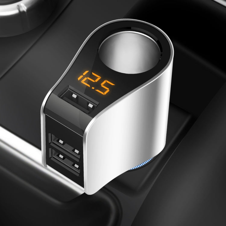 Adattatore caricabatterie auto 3 USB 80W HY101