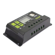 Regolatore di carica solare FOXSUR 30A Regolatore di identificazione automatica 12V / 24V, 30A