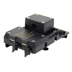 Staffa per caricabatterie USB per supporto per telefono cellulare per moto, USB Charger Bracket