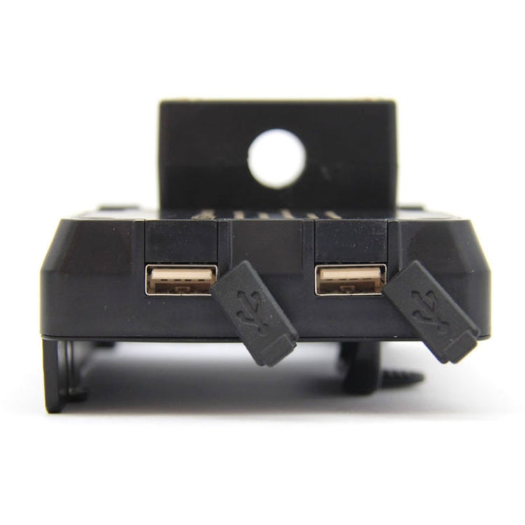Staffa per caricabatterie USB per supporto per telefono cellulare per moto, USB Charger Bracket