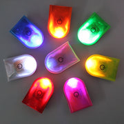 2 luci di avvertimento di sicurezza per la corsa notturna all'aperto, luce a clip magnetica illuminata a LED