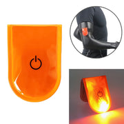 2 luci di avvertimento di sicurezza per la corsa notturna all'aperto, luce a clip magnetica illuminata a LED