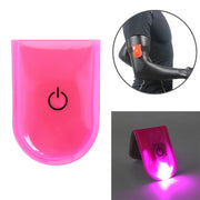 2 luci di avvertimento di sicurezza per la corsa notturna all'aperto, luce a clip magnetica illuminata a LED